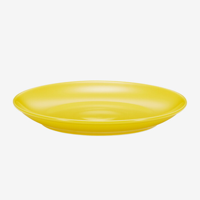 【選べる枚数（1～10枚）】 Common プレート　210mm Yellow（13212） 【送料込み価格】