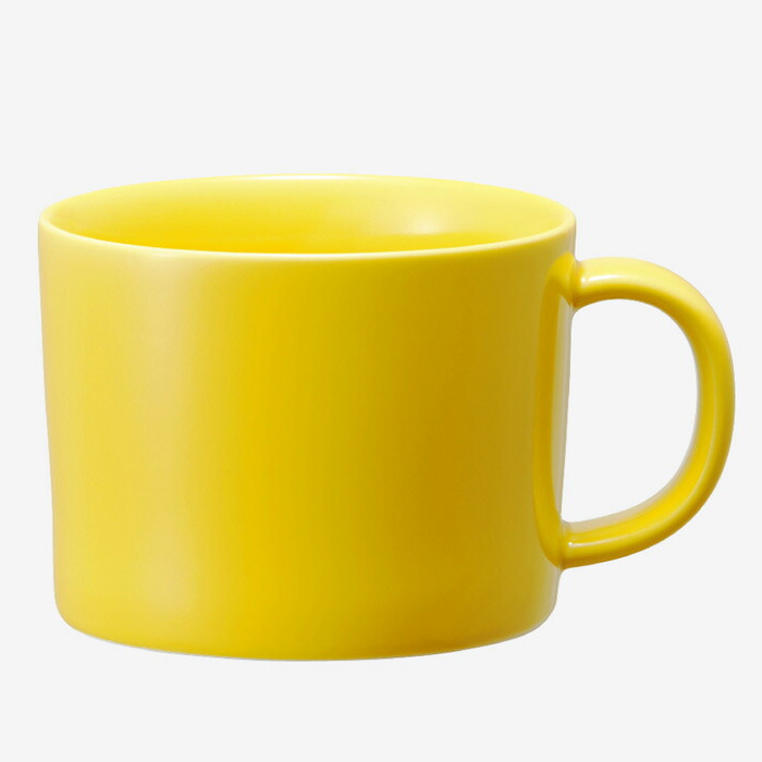 【選べる箱数（1～10箱）】 Common スープマグ 380ml Yellow（13265） 【送料込み価格】
