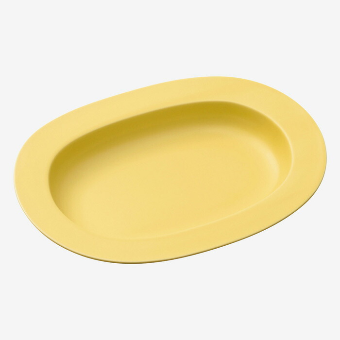 【選べる個数（1～10個）】oval（楕円面）パスタ一皿〈W27糎〉YE（14463）essence of life【貨物輸送込み通貨価値】