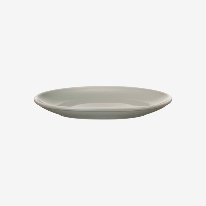 【選べる枚数（1～10枚）】Commonオーバルプレート 190mm楕円皿 Gray（17041）【送料込み価格】