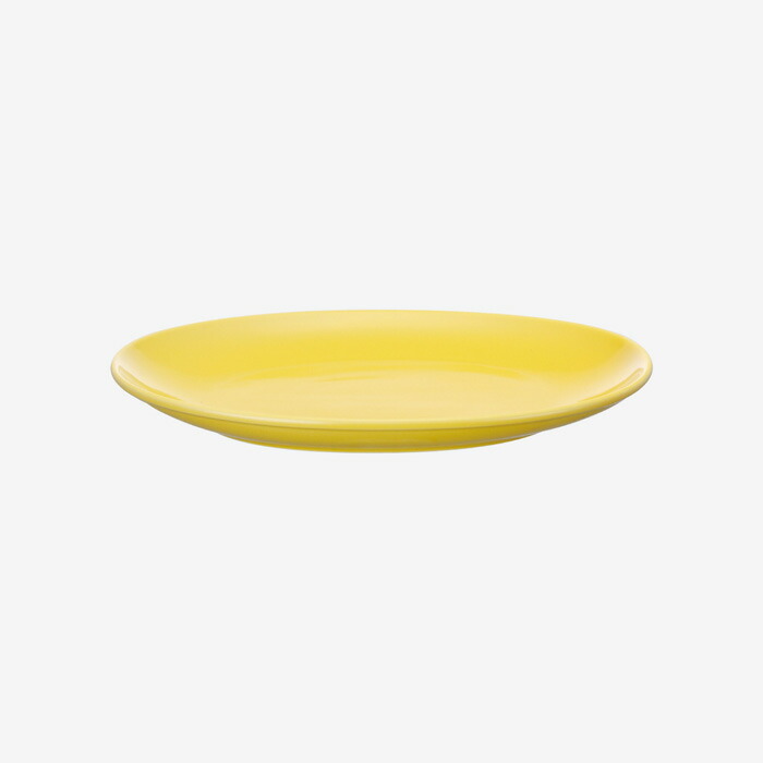 【選べる枚数（1～10枚）】 Common オーバルプレート　230mm 楕円皿　Yellow（17046） 【送料込み価格】
