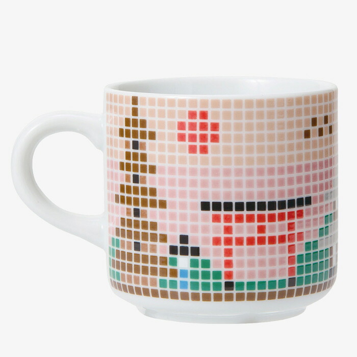 【選べる個数（1～10個）】京都　タイルマグ 小赤（225ml）（17506）The Porcelains【送料込み価格】｜ギフトギャラリー石橋 9,865円