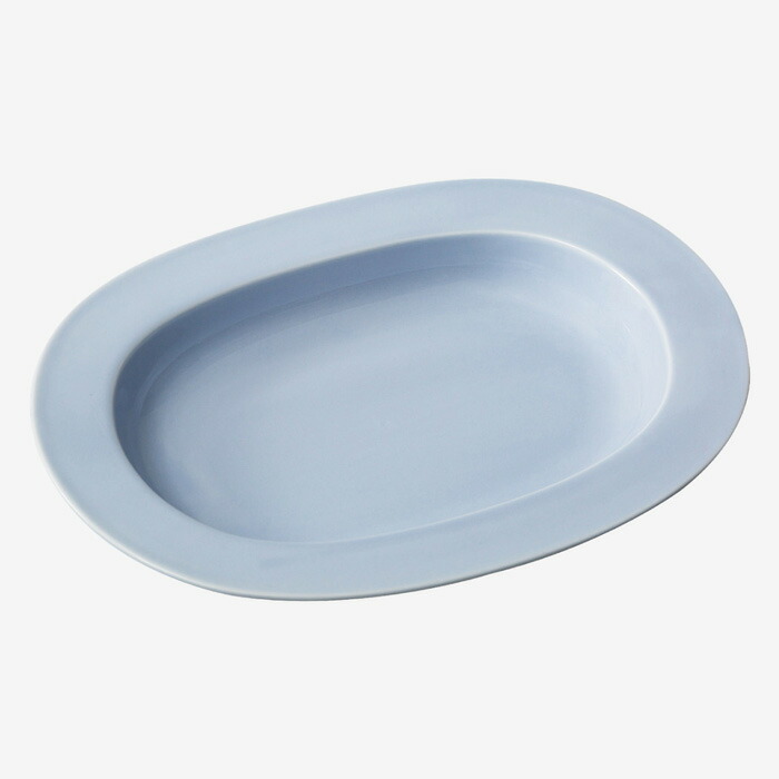【選べる個数（1～10個）】 oval（楕円）パスタプレート 〈W27cm〉BU（19631） essence of life 【送料込み価格】