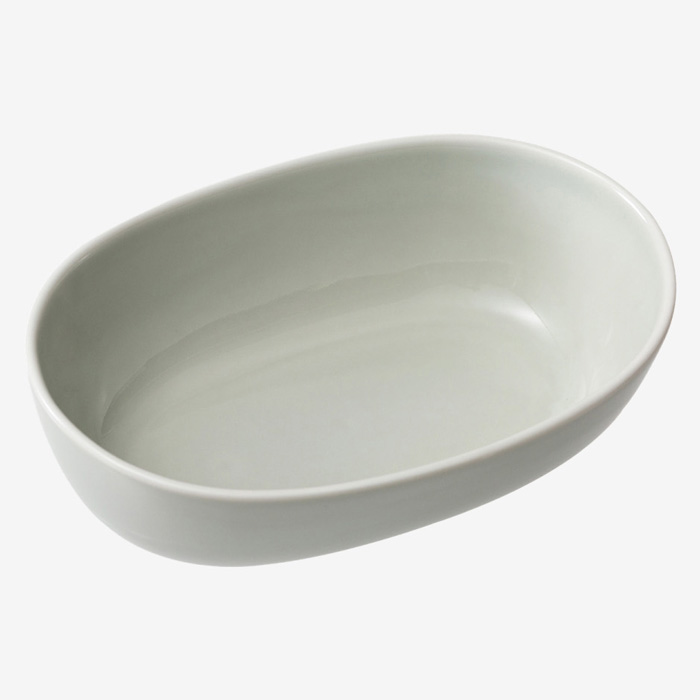 【選べる個数（1～10個）】 oval（楕円）ボウル 〈M：450ml〉GY（19633） essence of life 【送料込み価格】