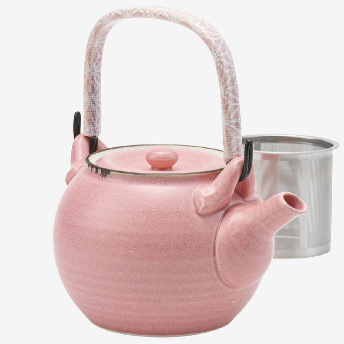 【選べる個数（1～10個）】山桜 SS土瓶（紅茶の葉ポット）（775ml）百貨店ステンレス鋼茶こし（25522）【貨物輸送込み通貨価値】