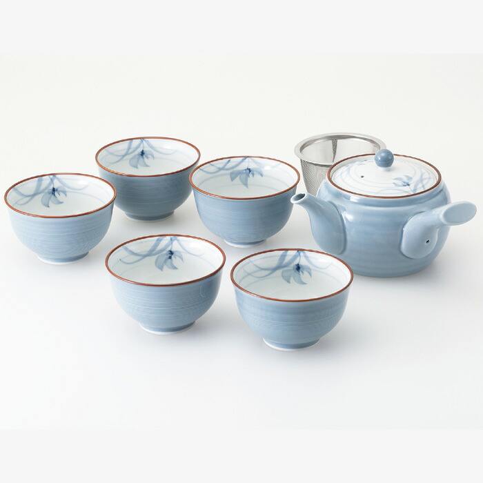 【選べる箱数(1~10箱)】グレー蘭 急須茶器揃(PRICE GIFT-31051)【送料無料】|ギフトギャラリー石橋