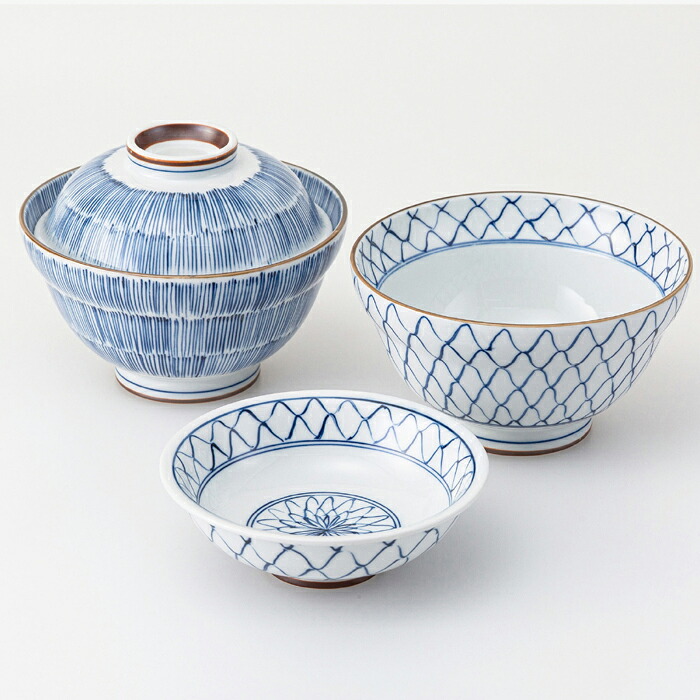 【選べる箱数（1～10箱）】古染絵うつり変わり 蓋丼ありの実(PRICE GIFT-31202)【貨物輸送無料】