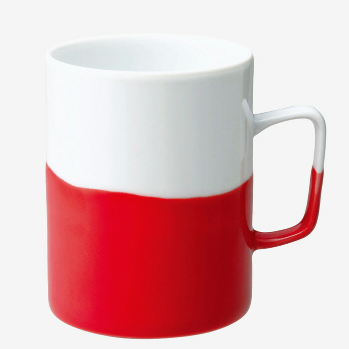 【選べる個数（1～10個）】dip mug（マグカップ）〈M〉（330ml）RD (40485)essence of life【貨物輸送込み通貨価値】