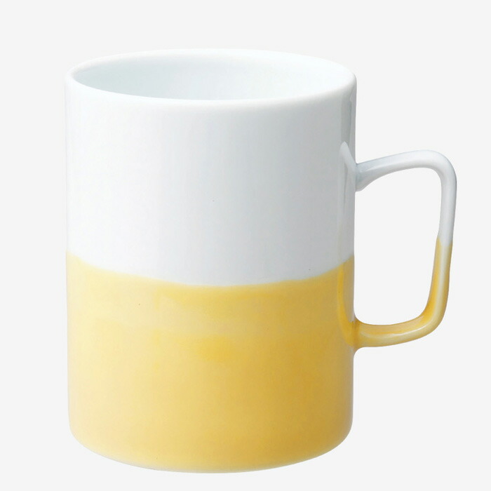【選べる個数（1～10個）】dip mug（マグカップ）〈M〉（330ml）YE (40491)essence of life【貨物輸送込み通貨価値】