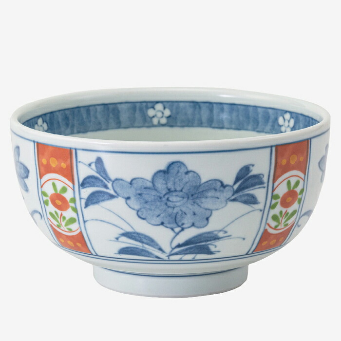 【選べる個数（1～10個）】錦間取花 丼（100ml）（89962）クラシノウツワ【貨物輸送込み通貨価値】