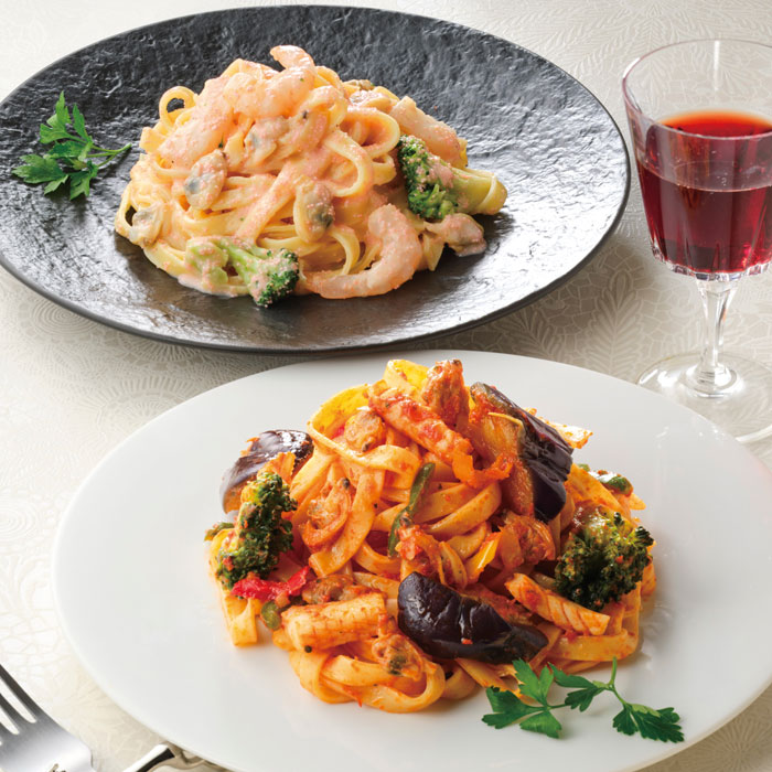 楽天市場】フランス料理 アムール 後藤シェフ監修 平打ち生パスタ