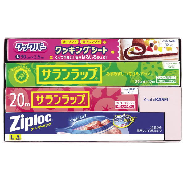 【選べる箱数(1～10箱)】\u003cbR\u003e旭化成 サランラップバラエティギフト（SVG-10B)【貨物輸送込み通貨価値】