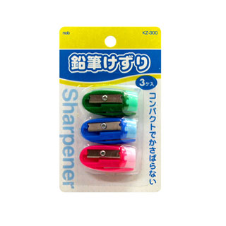 楽天市場 セット売り 10個セット Nob 鉛筆けずり ３ヶ入 鉛筆削りコンパクトでかさばらないえんぴつけずり３個入り Kyowab3097ar コンビニ受取対応商品 ギフトと100均 ギフトカンパニー