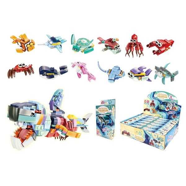 楽天市場】【セット売り】12個セット ブロックコレクション アニマルズ