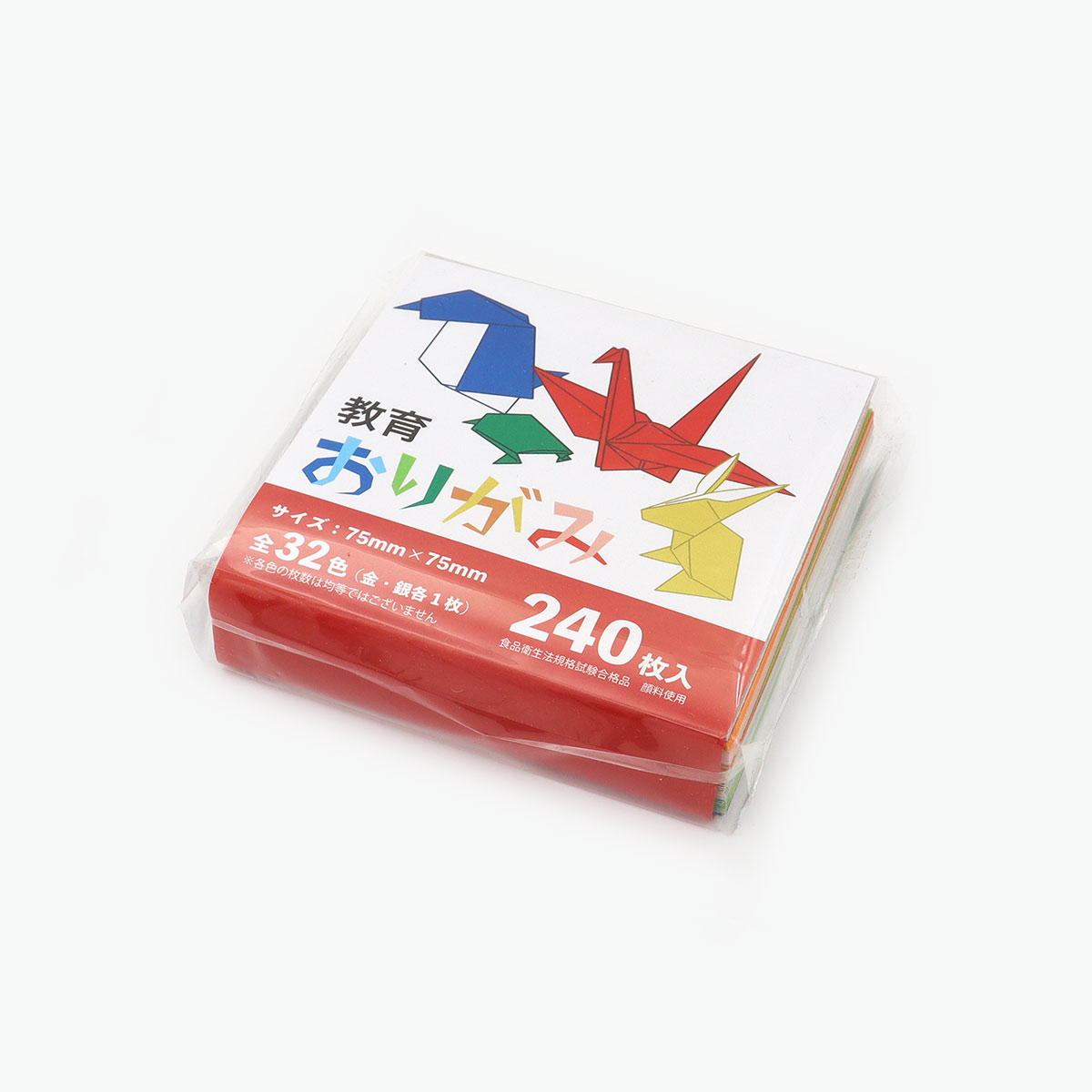 【セット売り】10個セット 7.5cm折紙240枚 折り紙折紙 sunnote2832AR【t5】 ギフトと100均 ギフトカンパニー