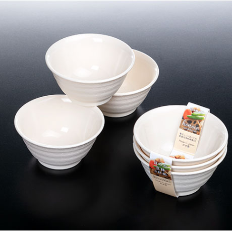 楽天市場】食器 プラスチック ほのか 豆鉢 3P 白 : ひゃくえもんプラス