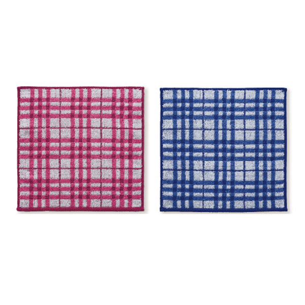 楽天市場 セット売り 12個セット チェック 毛違いジャガードミニハンカチ タオルハンカチ Inukai74 007ak コンビニ受取対応商品 ギフトと100均 ギフトカンパニー