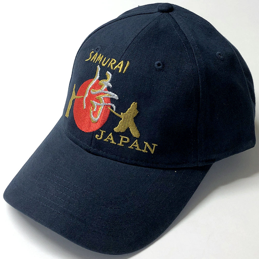 【楽天市場】侍JAPANキャップ 紺 SAMURAI JAPAN CAP 日の丸侍ジャパン 野球帽 男女兼用 和柄 帽子 cap日本のお土産