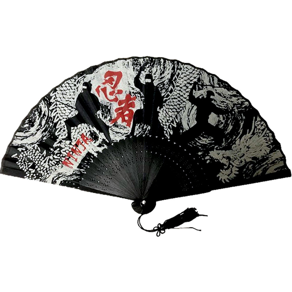 楽天市場】忍者 扇子 竹製 扇子スタンド 付きインテリア 飾り扇子 扇