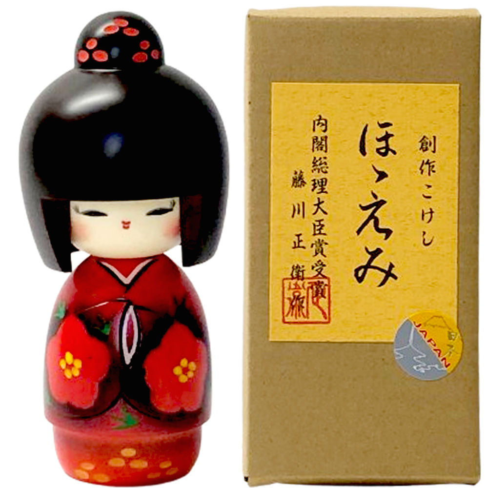 楽天市場】こけし 京美人 黒 コケシ 人形 創作こけし着物こけし