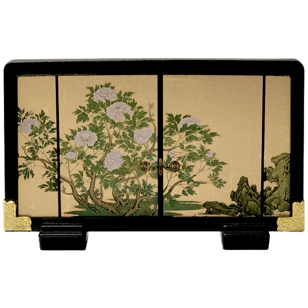 楽天市場】名画屏風 松鶴図 ミニ屏風四曲一双屏風 和風