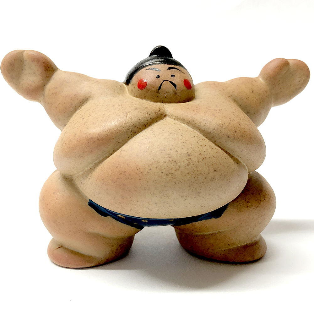 楽天市場】相撲人形 横綱 すもう にんぎょう 日本製 セラミック製相撲 