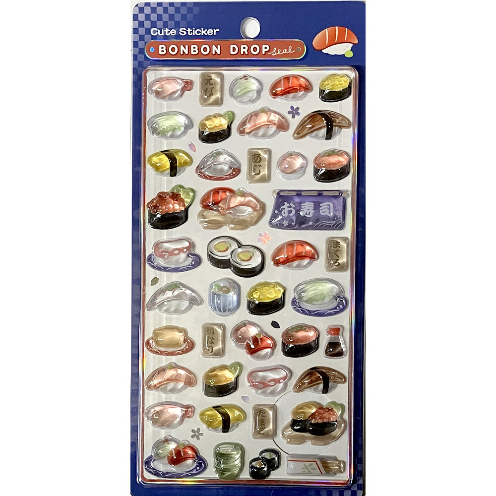 楽天市場】ボンボンドロップシール 漢字 クーリア 正規品愛 夢 侍 忍者