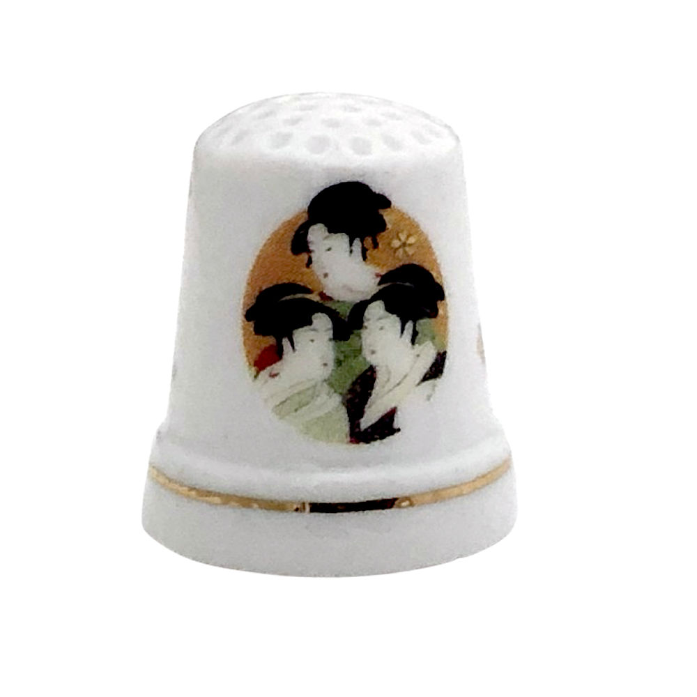 楽天市場】わけあり 指貫 指ぬき 指抜き シンブル 柄 陶器