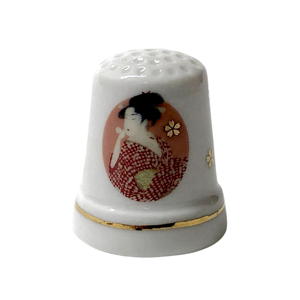 楽天市場】わけあり 指貫 指ぬき 指抜き シンブル 柄 陶器