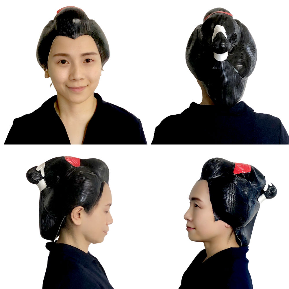 楽天市場】本格かつら つぶし島田【かつら】ゴムかつら【踊り用小道具