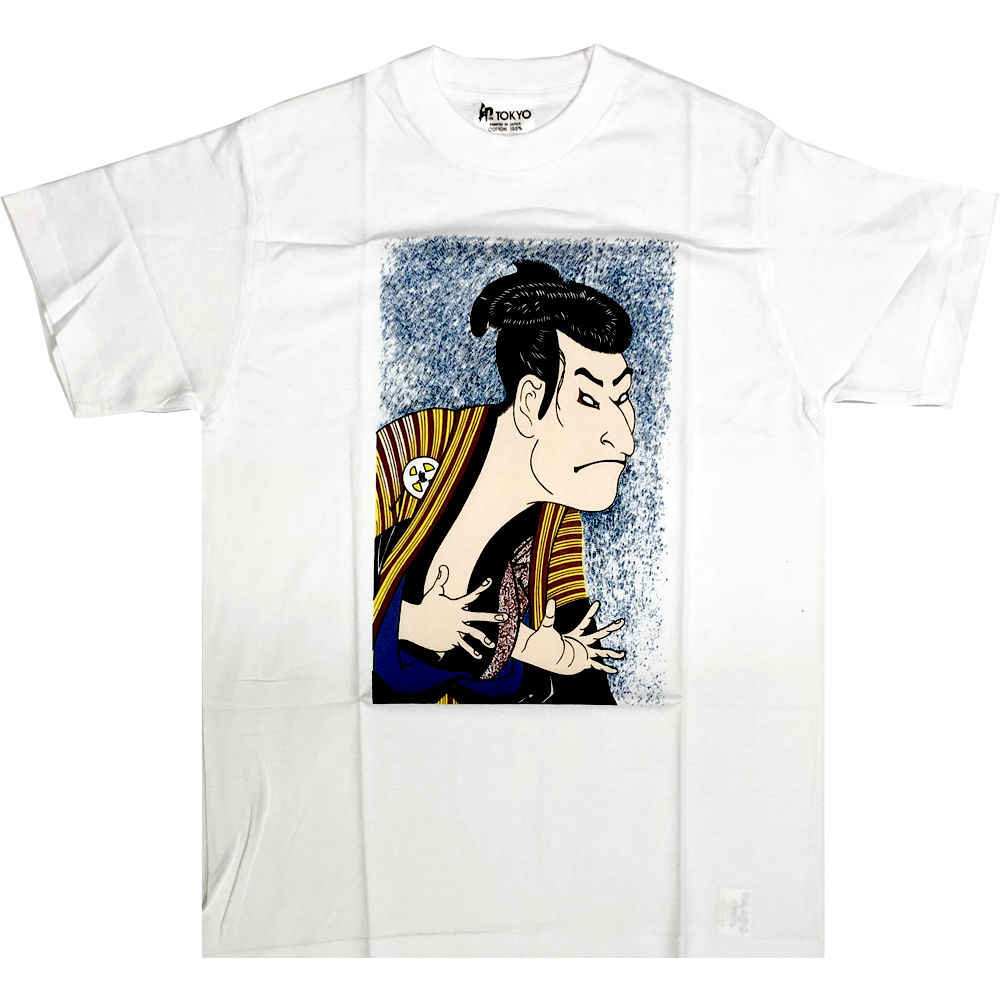 楽天市場】Tシャツ東洲斎写楽 三世大谷鬼次の奴江戸兵衛（さんせい