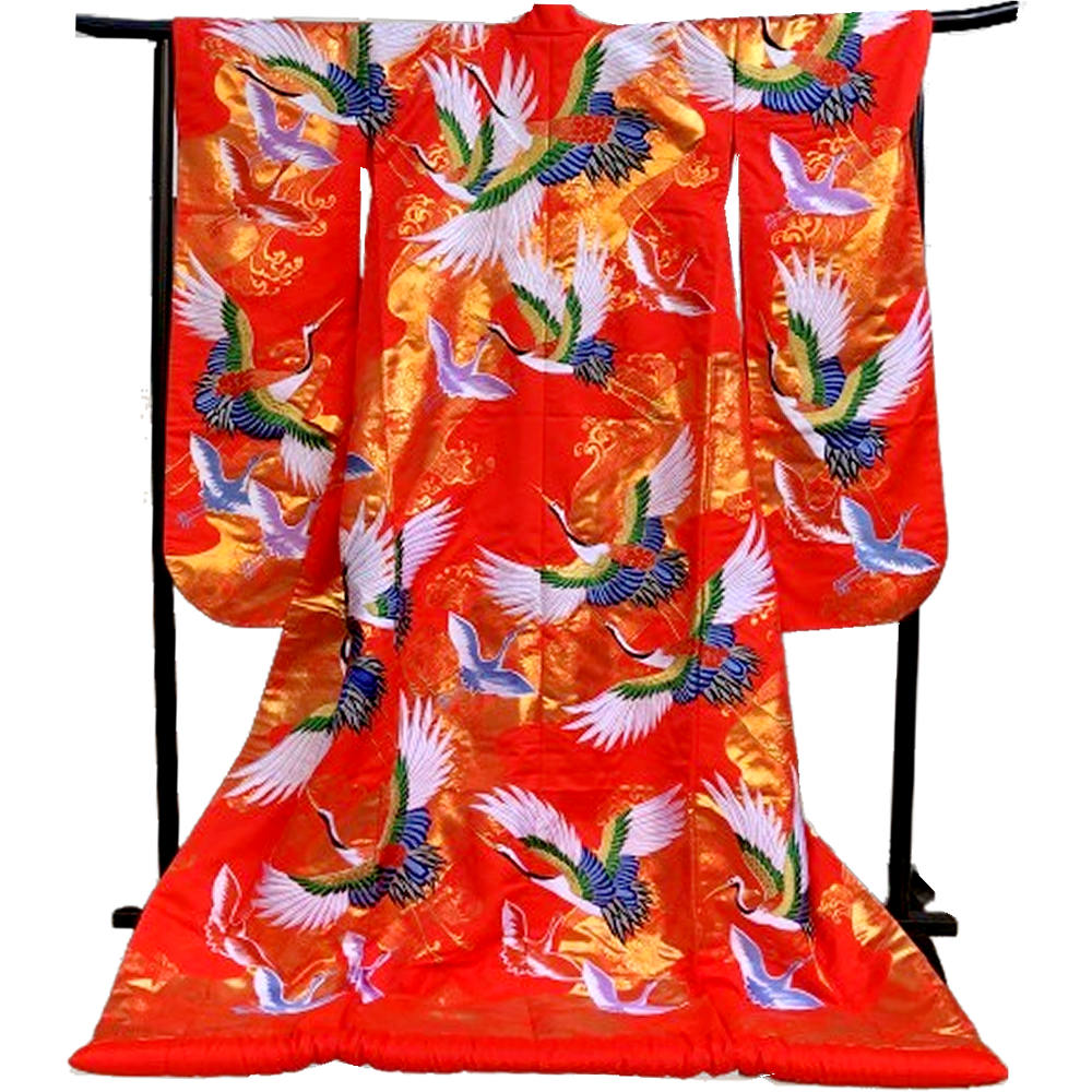 打掛 御芽出度お召しもの 花嫁御寮お召しもの 色打掛 心うれしい鶴の舞晴れ晴れしい 御芽出度 内掛け 正絹 刺しゅう 鶴 御芽出度 お召しもの 良品 貸お召しものの売りわたす 買いもとめる通貨価値 打掛売りわたす 縁起物 御芽出度活動写真 インスタ 活動写真 和風 室内装飾 日本のお差し上げ物 和装 御芽出度 花嫁御寮 打ち掛け 廟堂挙式 吉祥打掛 色打ち掛け 貨物輸送無料
