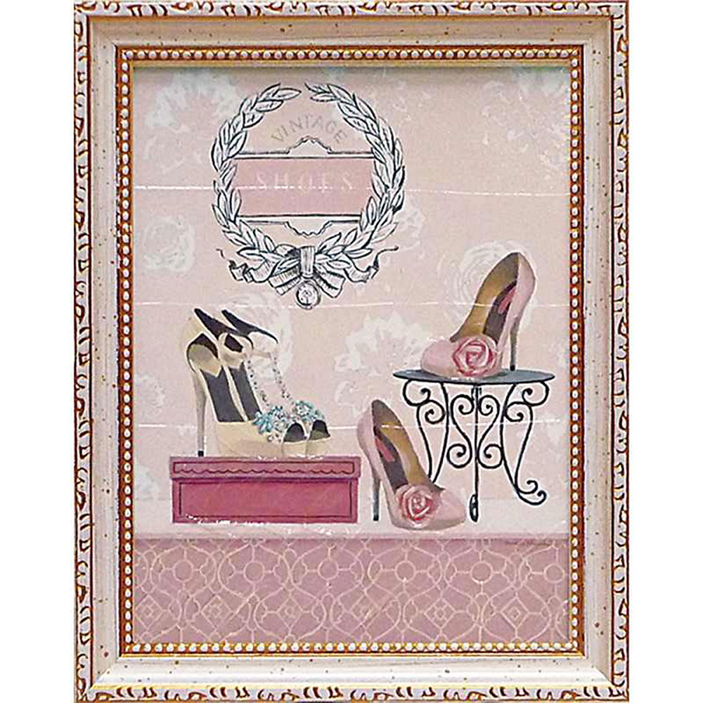 楽天市場】絵画 インテリア 額入り イタリア製薔薇額絵 ゴールド枠