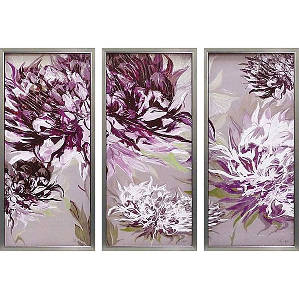 絵画 サリー スカファーディ 「紫の魅惑」 （3枚セット SS-33001周年記念品 プレゼント 退職記念 卒業記念 名入れ相談 37,510円