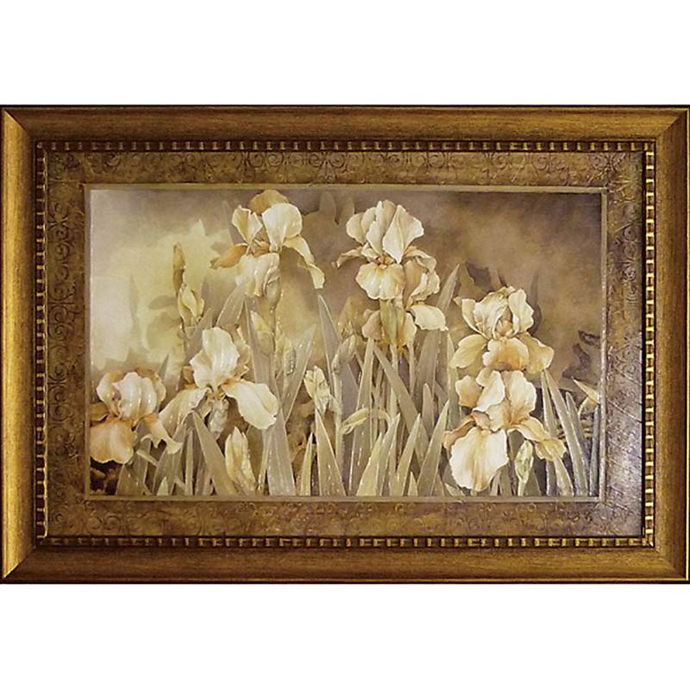 絵画 リンダ トンプソン 「フィールド オブ アイリス」 LT-25001周年記念品 プレゼント 退職記念 卒業記念 名入れ相談