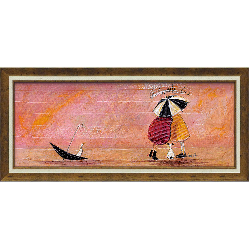 絵画 サム トフト 「スニーキー ワン」 ST-15015周年記念品 プレゼント 退職記念 卒業記念 名入れ相談