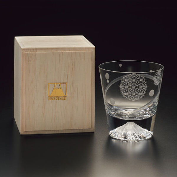 田島窯 菊コネクター 富士山 鍵を掛ける水飲み（木箱入） 灯 TG20-015-RP2 貨物輸送無料 差し上げ物 御祝 内祝 差し上げ物 祝する品 住みか用
