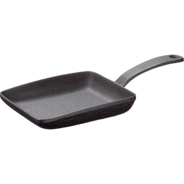 楽天市場】及源鋳造（OIGEN）南部鉄器 盛栄堂 角玉子焼 F-141 : リブレ