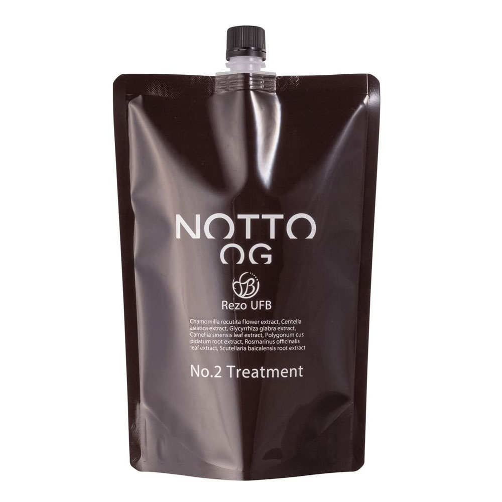 ノット NOTTO NO.2 OG トリートメント 詰替 1000g リフィル サロン専売 ヘアケア 頭皮 髪 ツヤ 保湿 ギフト対応不可 送料無料 (sa)|ギフトマン 店
