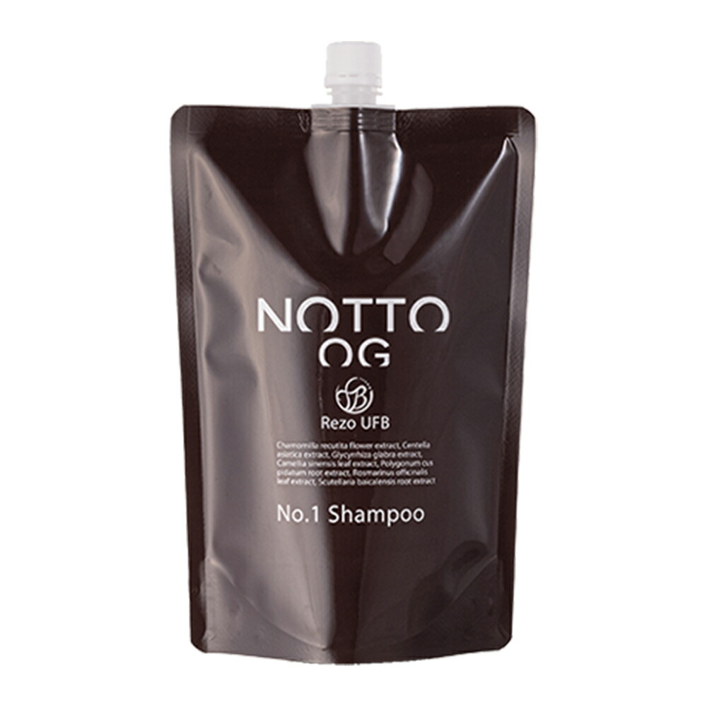 NOTTO OG No.1 Shampoo 1000mL 航空マイルシャンプー 詰替え用 マーキュリーコスメティック シャンプー 航空マイル 差し上げ物相応う不可 貨物輸送無料 (sa)