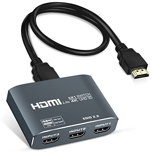 avedio links HDMI 分配器 1入力2出力 2画面 同時出力 4K HDMI 分配機 スプリッター 2ポートFULL HD 1080P 3D HDCP2.2 PS5 Xbo Amazon | 【4K@60Hz安定版】avedio links HDMI 分配器 1入力2