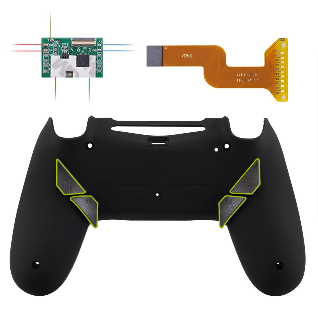 楽天市場】eXtremeRate ps4 CUH-ZCT2コントローラー背面ボタン