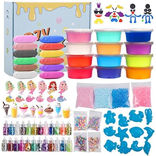 楽天市場】XZMMM スライム 24個 セット 水晶スライム Slime DIY