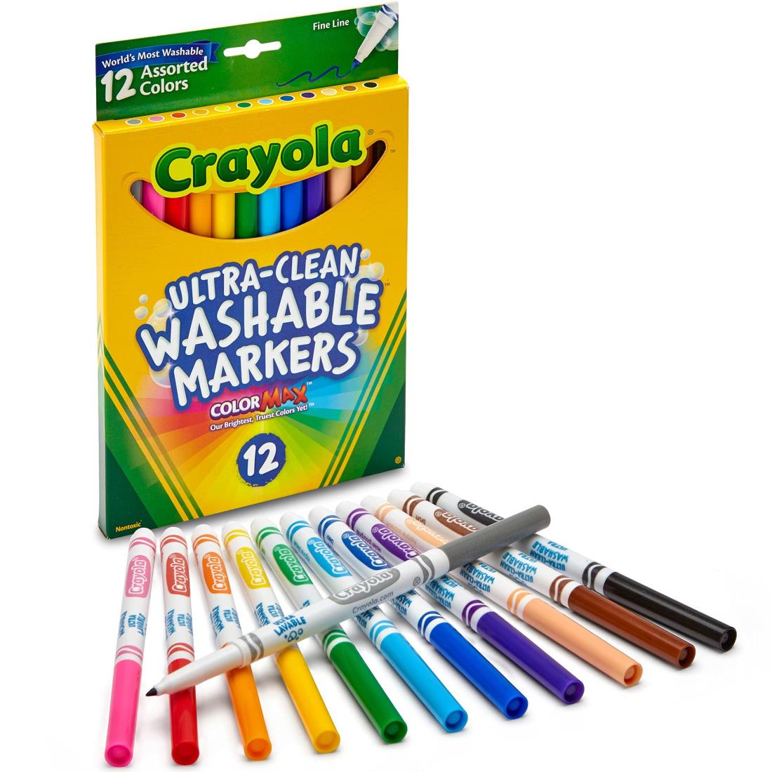 楽天市場】送料無料!！クレヨラ Crayola 【水で落とせる