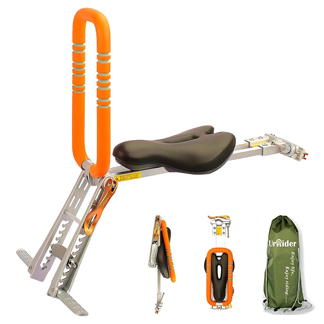 UrRider 自転車用チャイルドシート Amazon.com : UrRider Child Bike Seat, Front Mount Kids Bike