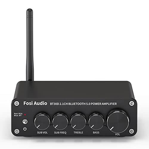 Fosi Audio BT20A TPA3116 ミニパワーアンプ Fosi Audio BT20A Bluetooth Amplifier 2CH Stereo Amp Receiver