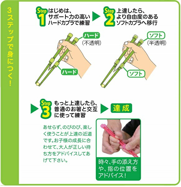 自然に箸の使い方を学んでいくことができる魔法のおはし 特価キャンペーン ののじ はじめてのちゃんと箸 S Sサイズ 18cm レッド