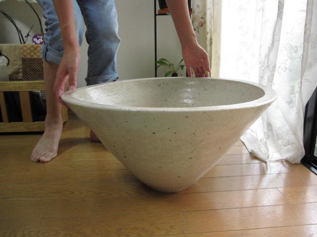 信楽焼き (水蓮鉢・はす鉢・メダカ鉢他) 　睡蓮鉢　 水鉢　 盃