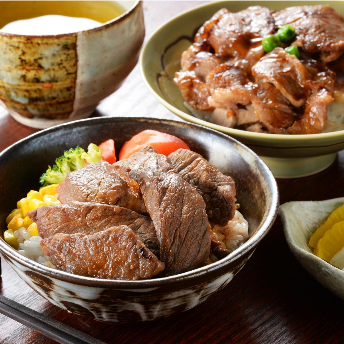 札幌バルナバフーズ 北海道産牛ステーキ丼 豚丼 メーカー直送品 承り期間 7月28日まで 札幌バルナバフーズ 北海道産牛ステーキ丼 豚丼 メーカー直送品 承り期間 7月28日まで