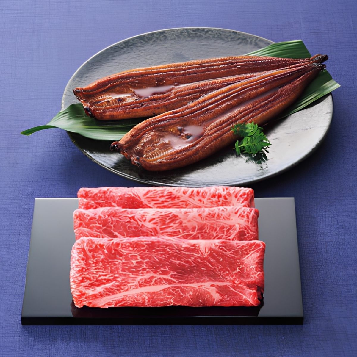 【エントリーでP10倍】神戸ビーフ(モモすき焼き肉)＆鹿児島県産うなぎ蒲焼 (承り期間：7月29日まで) お中元 夏ギフト 産地直送 グルメ 食品 ギフト プレゼント 贈り物 2026 夏おせち うなぎ 鰻蒲焼 神戸牛 すき焼き 冷凍惣菜｜ギフトプラザオンライン店